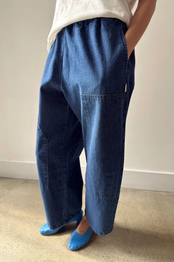 Le Bon Shoppe Gardener's Pants - Blue Denim
