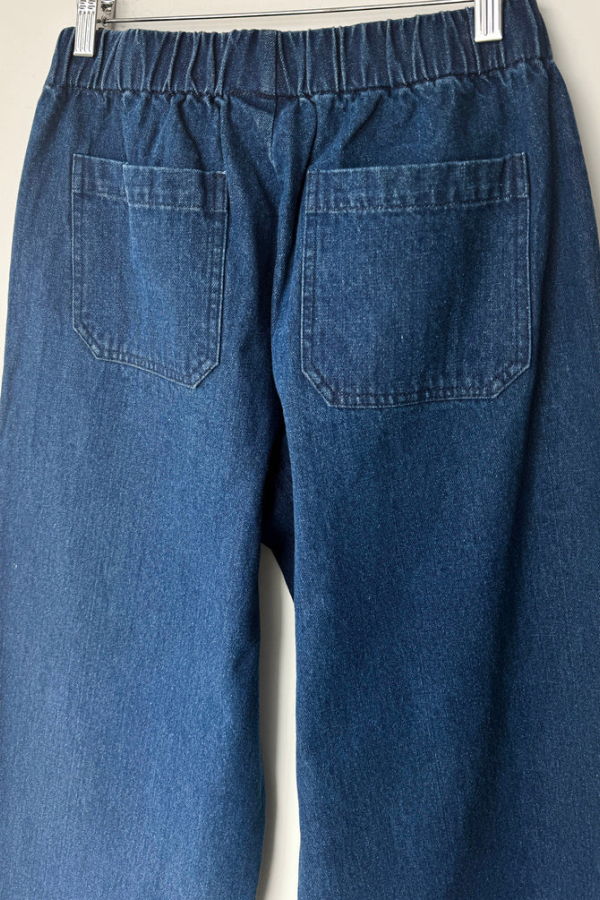 Le Bon Shoppe Gardener's Pants - Blue Denim