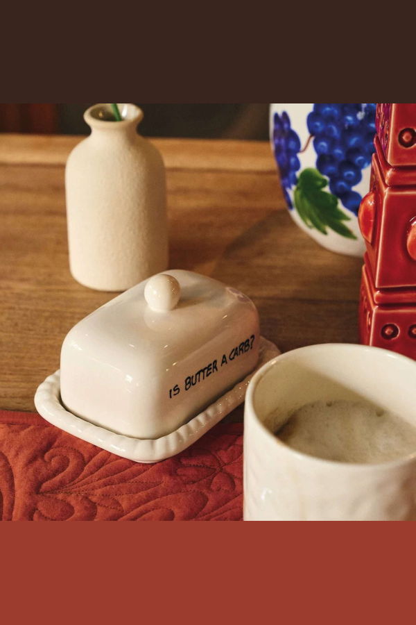 Anna + Nina Is Butter a Carb Butter Dish