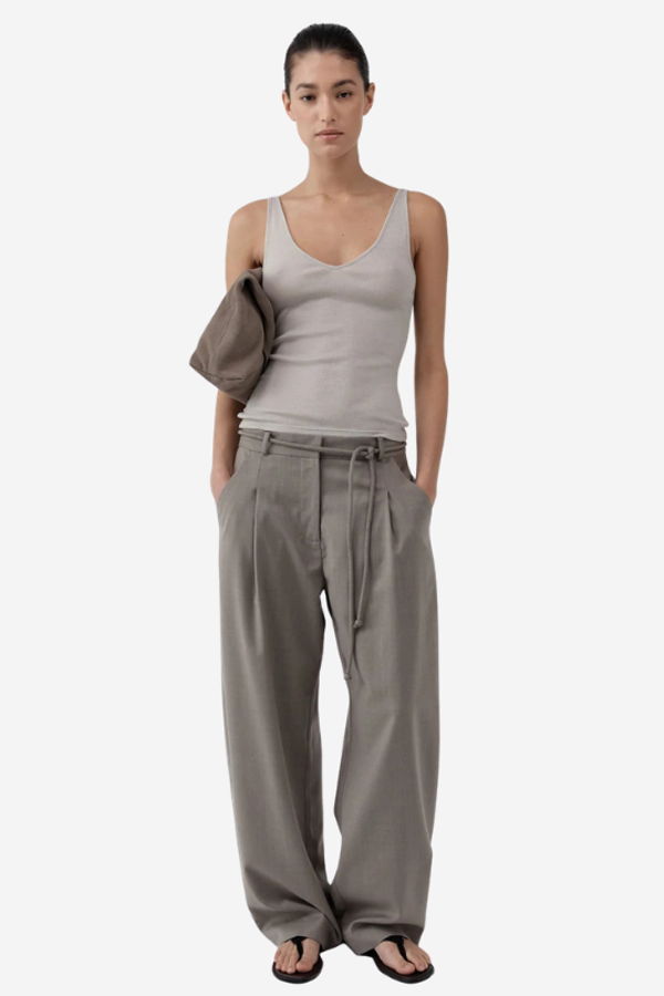 St. Agni Tailored Barrel Pant