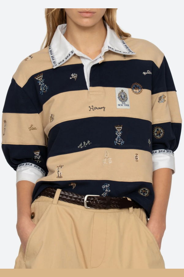 Sea NY Juliet Rugby Top - Multi