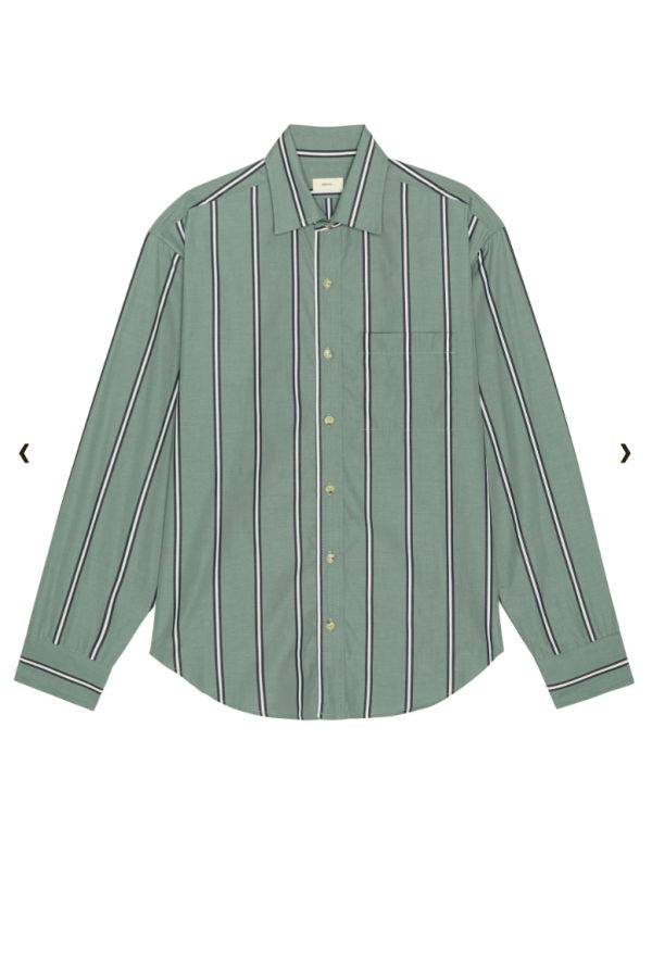Donni. The Pop Shirt - Sage