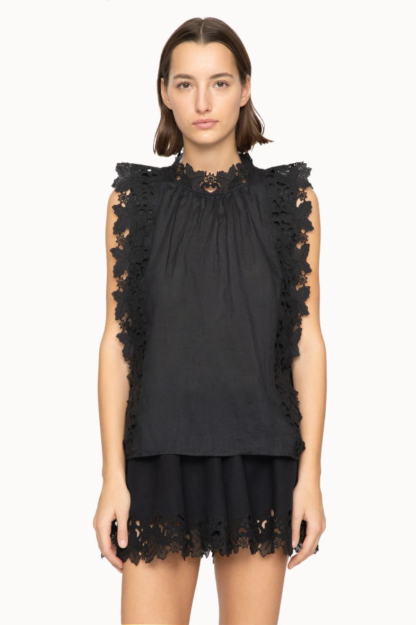 Sea NY Eleannora Top - Black