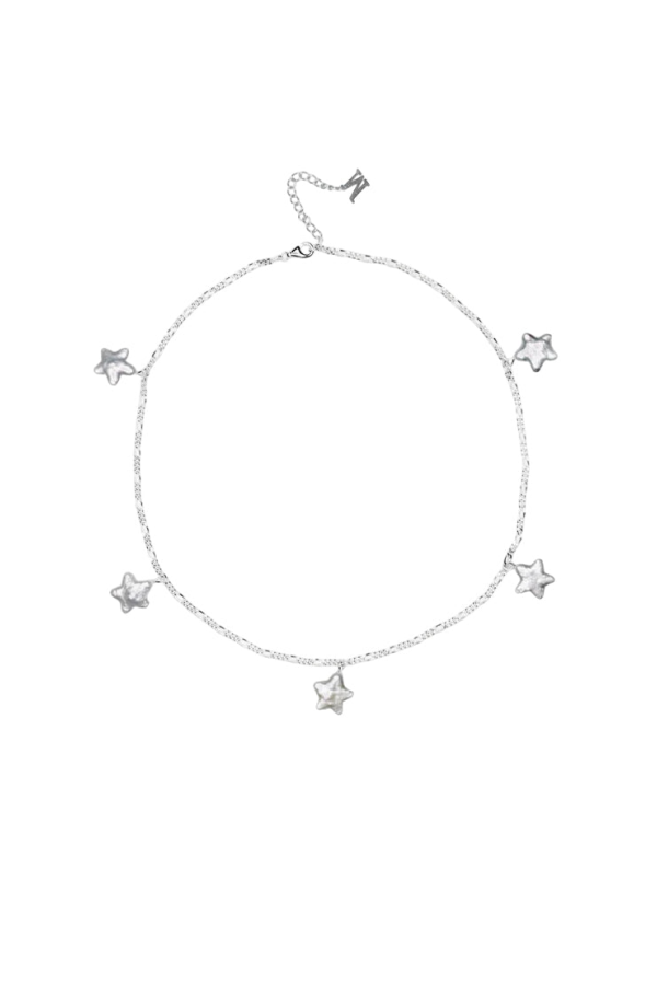 Marland Backus Seeing Stars Necklace - White