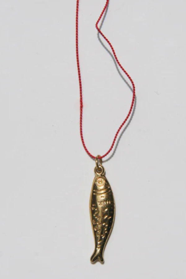 By Orly Sardine Necklace - Red