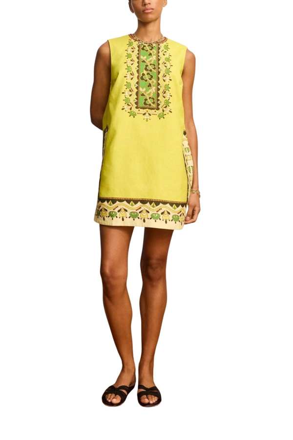 ALÉMAIS Bridgette Mini Dress - Citrus