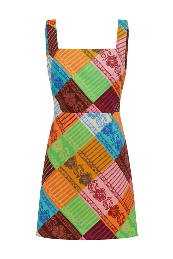 ALÉMAIS Kaleidoscope Mini Dress - Multi