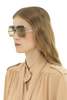 Chloé Aly Sunglasses - Silver/Gradient Green - Thumbnail 6