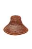 Chloé Capeline Raffia Hat - Clay Brown - Thumbnail 1