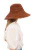 Chloé Capeline Raffia Hat - Clay Brown - Thumbnail 4