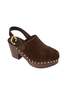 Chloé Jeannette Clogs - Chocolate Brown - Thumbnail 4