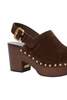 Chloé Jeannette Clogs - Chocolate Brown - Thumbnail 5