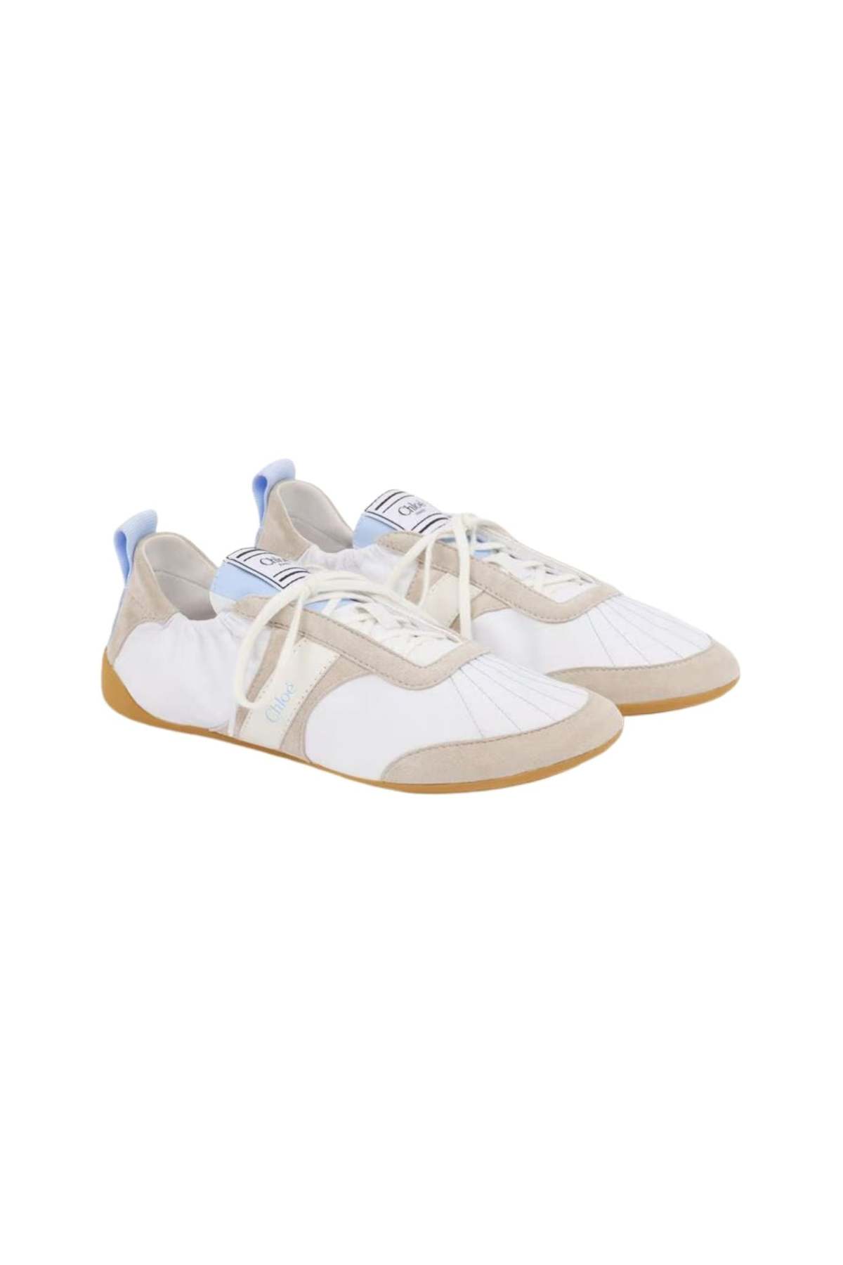 Chloé Kick Sneakers - Dreamy Blue - Image 2 of 5