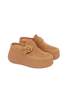 Chloé Nama Wedge Mules - Pottery Brown - Thumbnail 2