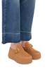 Chloé Nama Wedge Mules - Pottery Brown - Thumbnail 3
