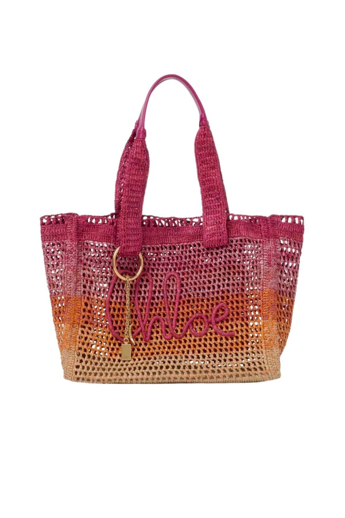Chloé Summer Banana Tote - Multicolor Orange - Image 1 of 7