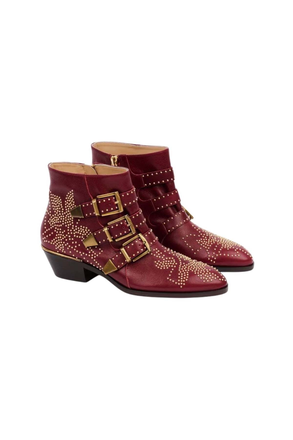 Chloé Susanna Boots - Grenat - Image 2 of 5