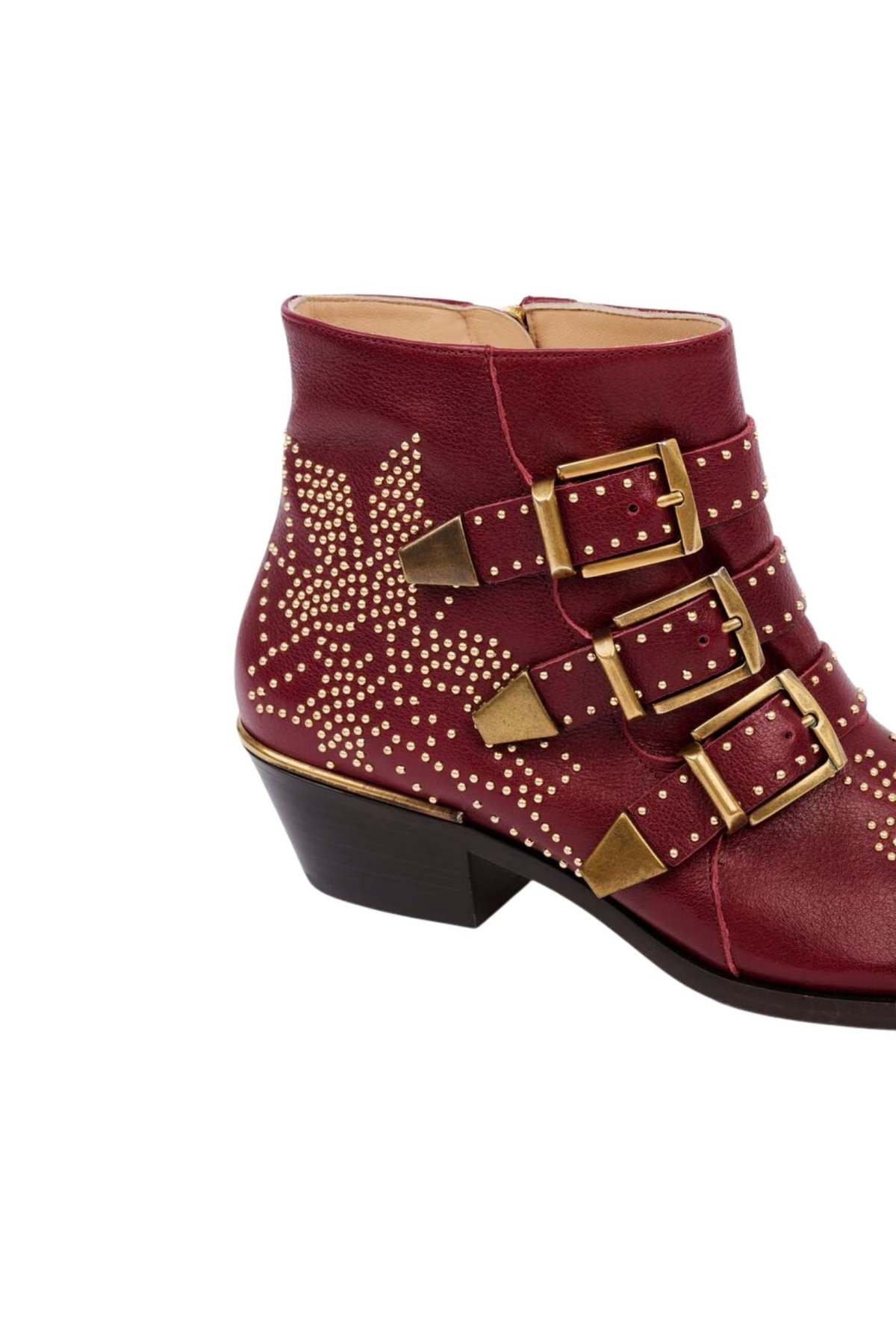 Chloé Susanna Boots - Grenat - Image 3 of 5