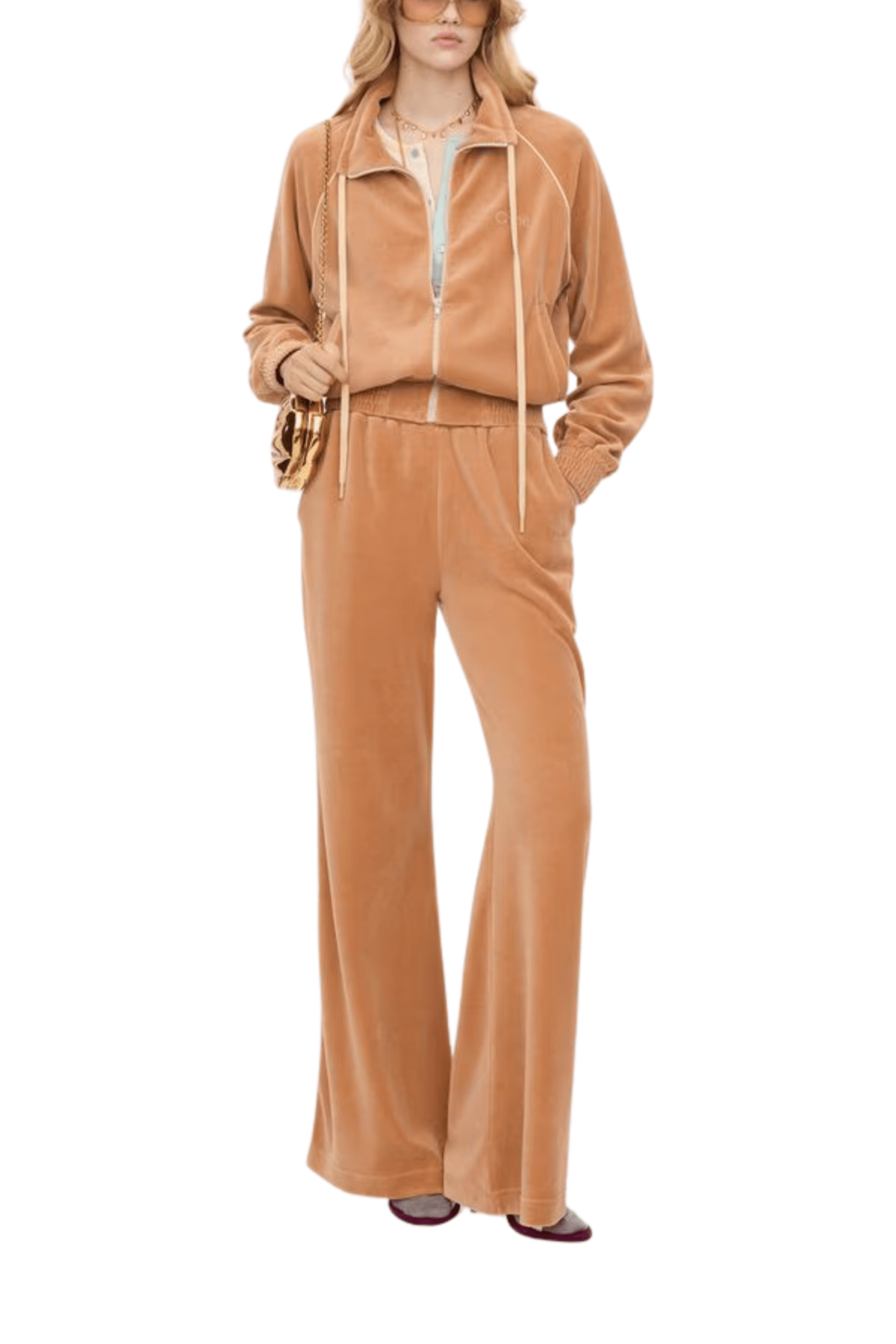 Chloé Top Blouse - Smoked Ochre - Image 2 of 5