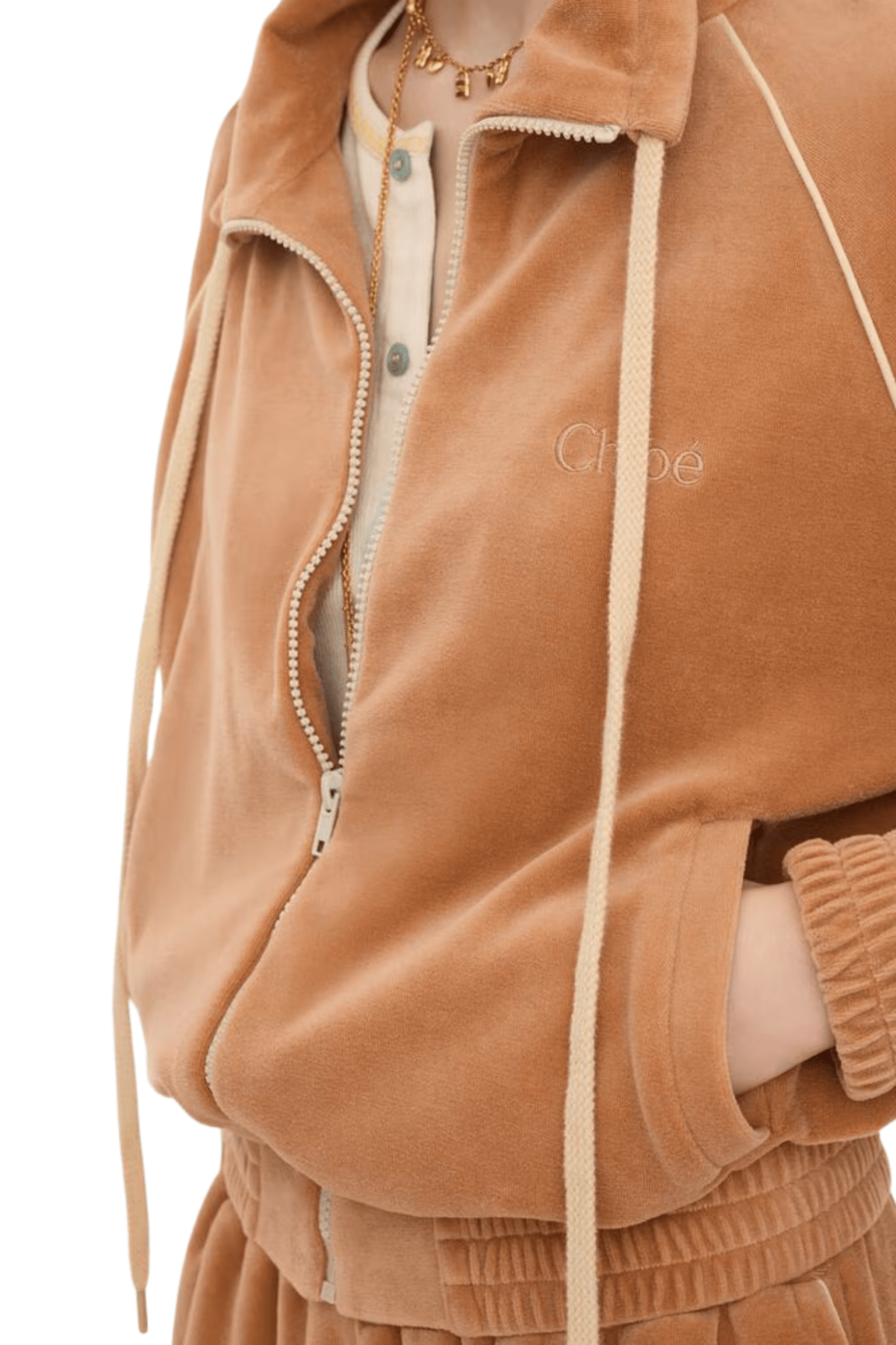 Chloé Top Blouse - Smoked Ochre - Image 5 of 5