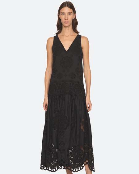 enza costa japanese yoryu chiffon dress Enza Costa Japanese Yoryu Chiffon Dress