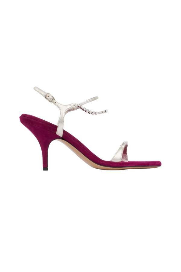 Chlo Zia Heeled Sandals - Wild Purple