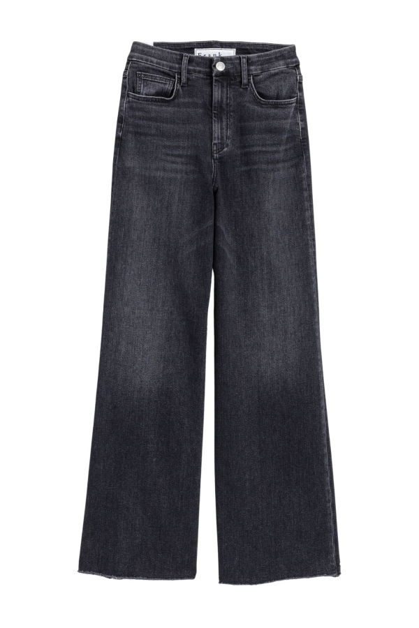 Frank & Eileen Galway 32" Wide Leg Jean - 1981 Washed Black