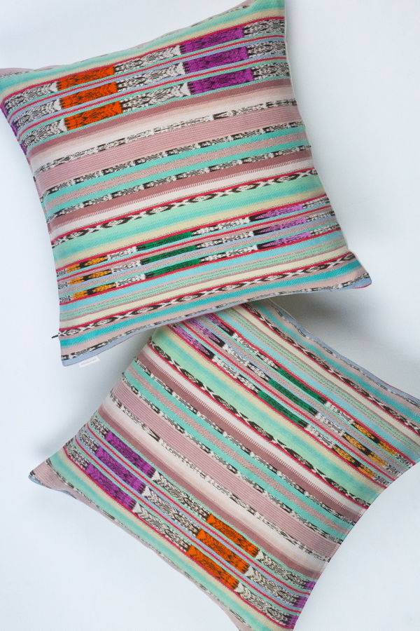 Archive New York Vintage Rios Ikat Pillow