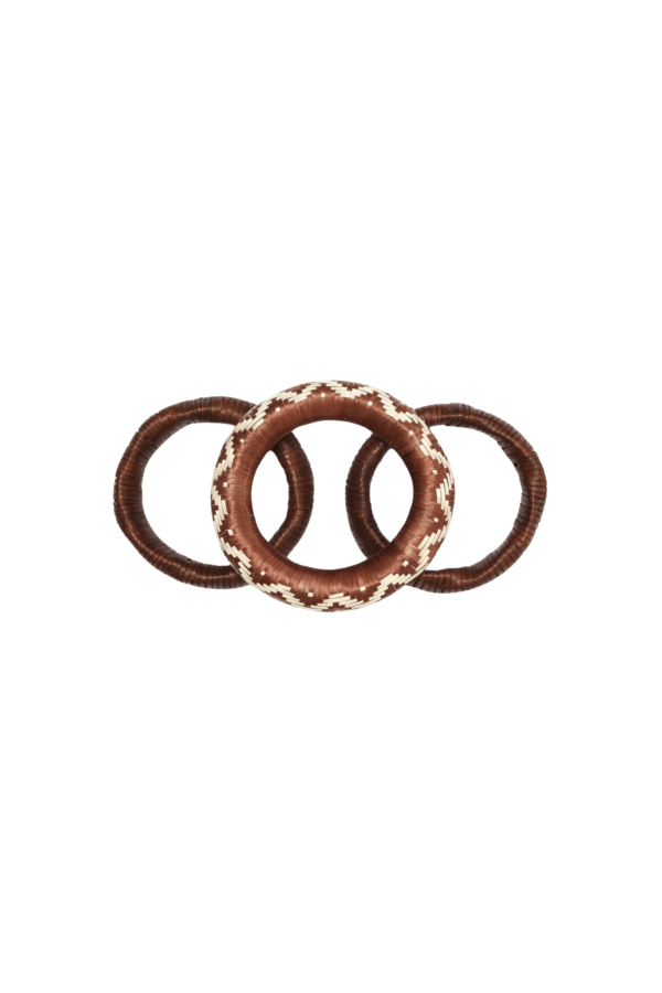 JOHANNA ORTIZ Nomad Queen Bangles - Dark Rust
