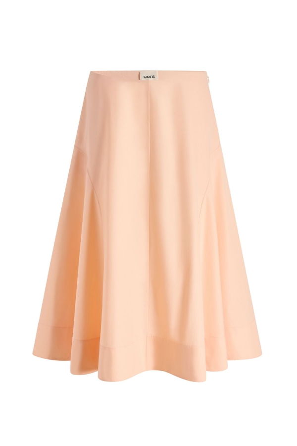 Khaite Artin Skirt - Light Peach