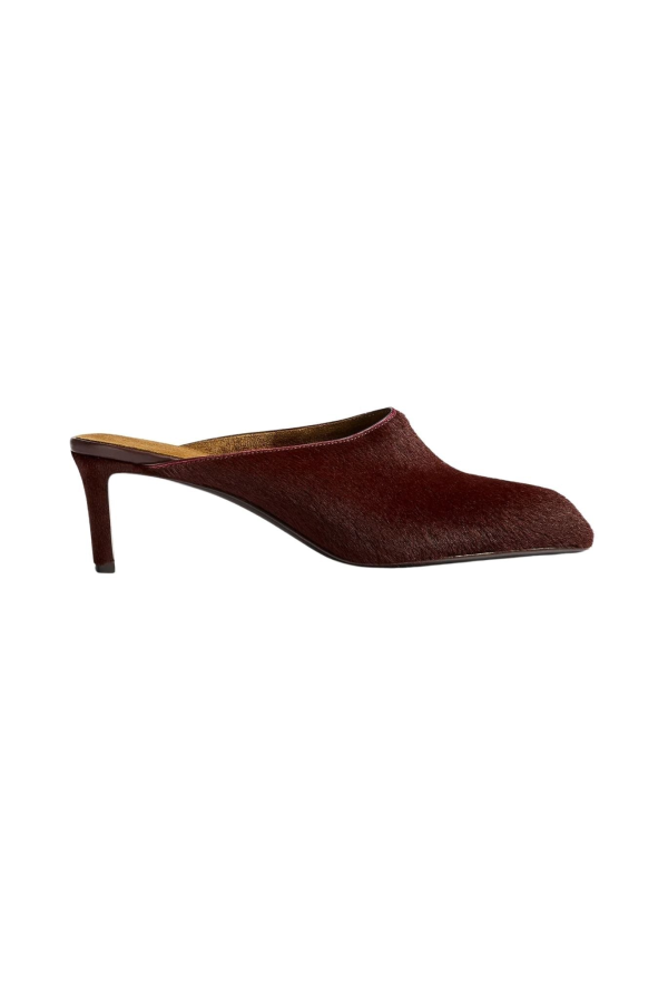 Khaite Colt Mule 50 - Rouge Noir