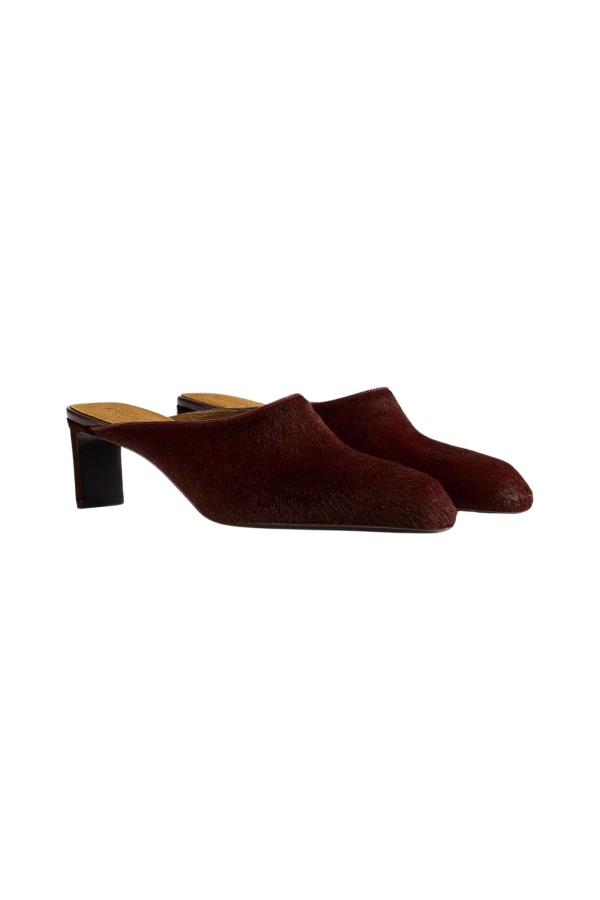 Khaite Colt Mule 50 - Rouge Noir