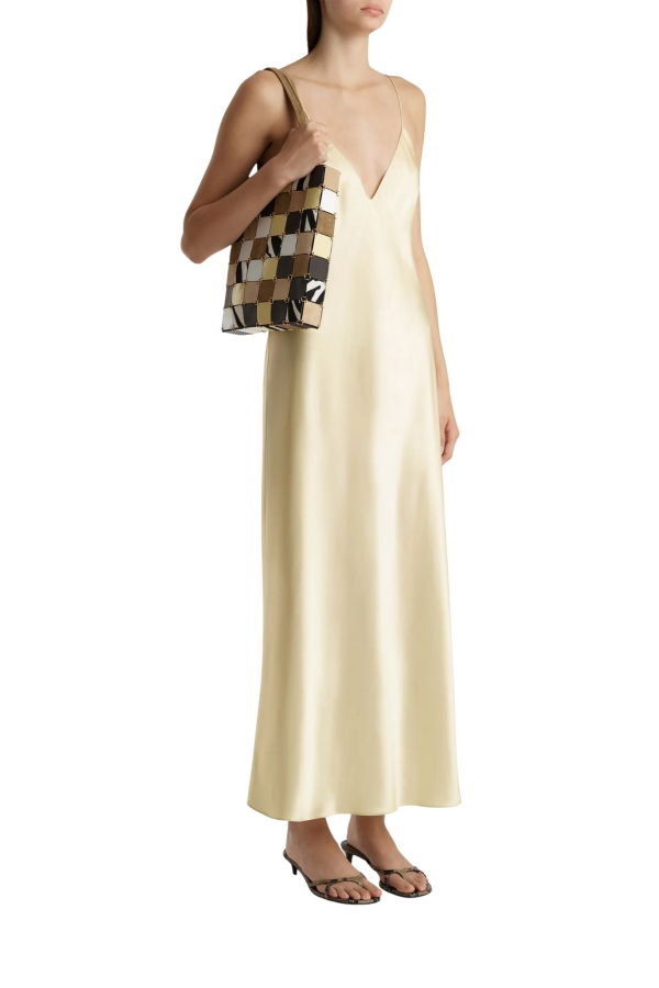 Khaite Taja Dress - Pale Yellow