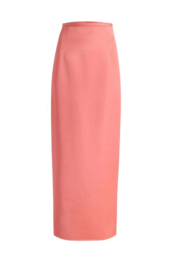 Khaite Winton Skirt - Dahlia