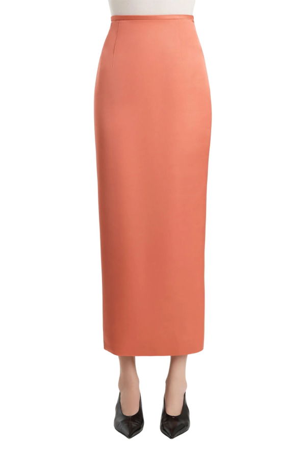 Khaite Winton Skirt - Dahlia