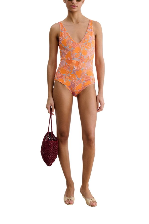 Rachel Comey Vivi Suit Swimsuit - Orange