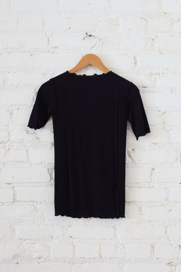 Baserange Omato 3/4 Tee - Black