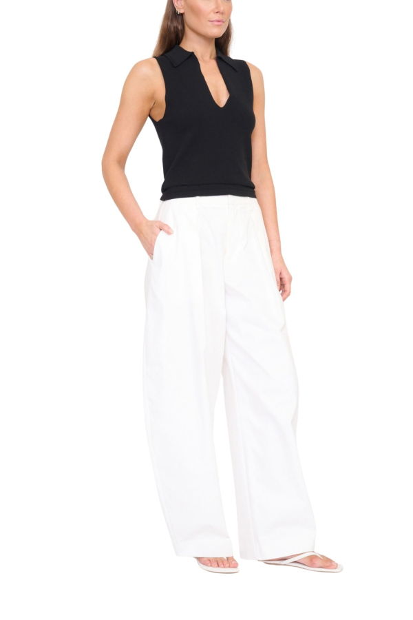 Staud Elias Pant - White