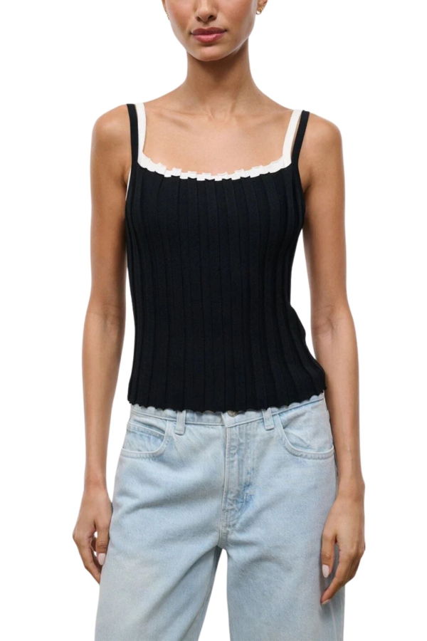 Staud Skye Tank - Black