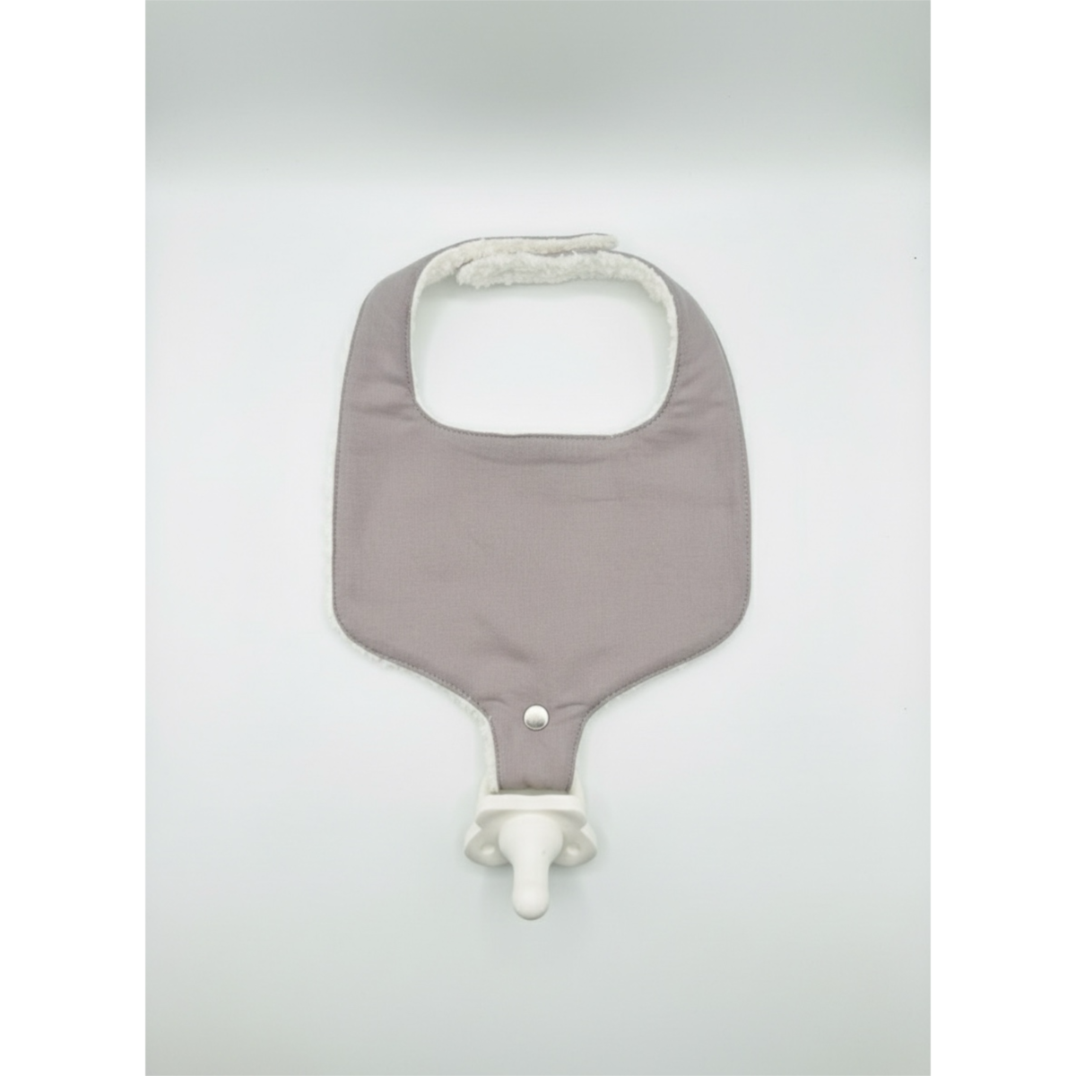 KIDS Piper&Cloth Soothe & Snap Pacifier Bib - Lavender Drift - Image 3 of 15