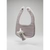 KIDS Piper&Cloth Soothe & Snap Pacifier Bib - Lavender Drift - Thumbnail 9