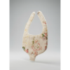 Piper&Cloth Soothe & Snap Pacifier Bib - Ivory Botanical - Thumbnail 3