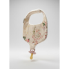Piper&Cloth Soothe & Snap Pacifier Bib - Ivory Botanical - Thumbnail 7