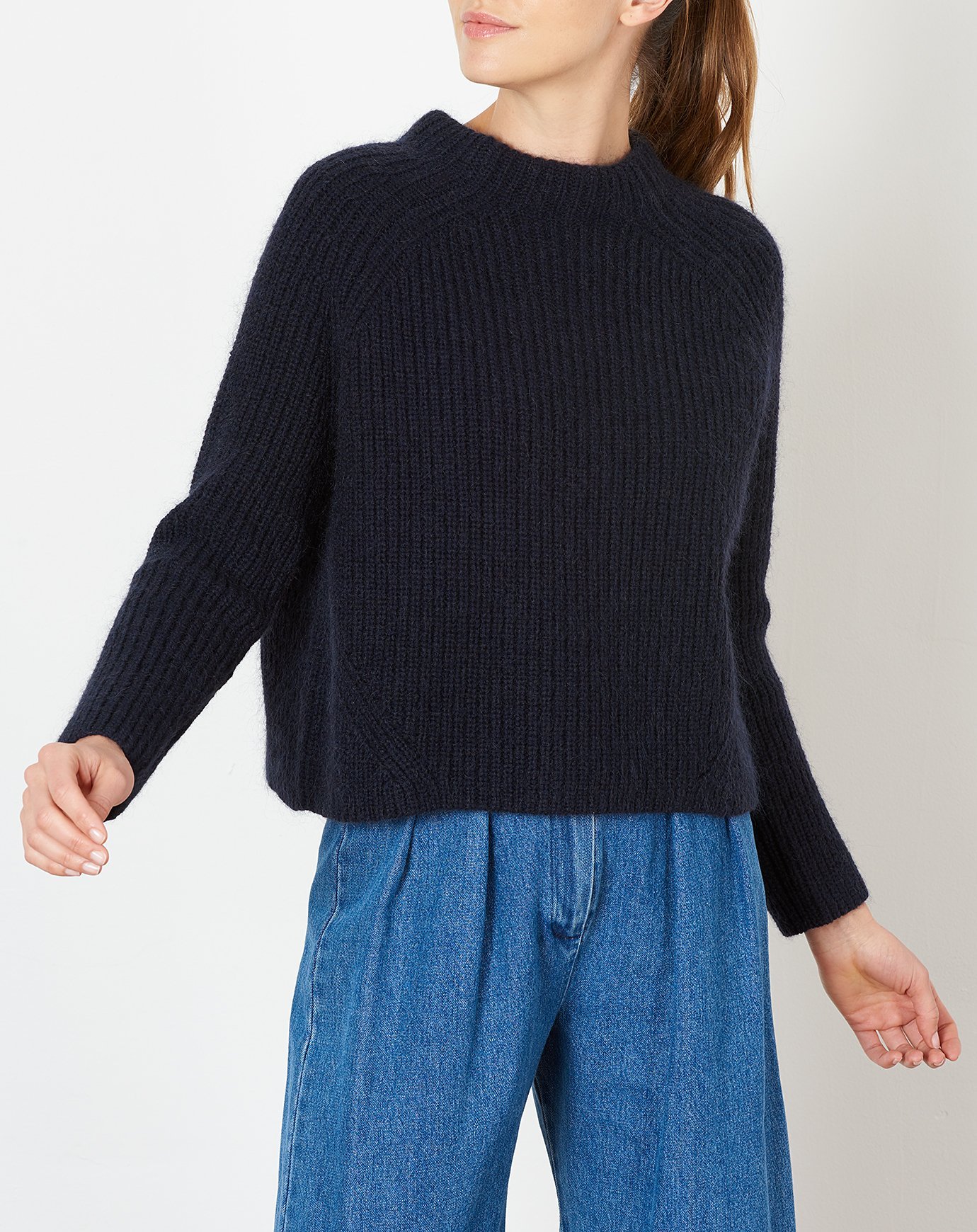 Demy Lee Daphne Sweater - Navy | Garmentory