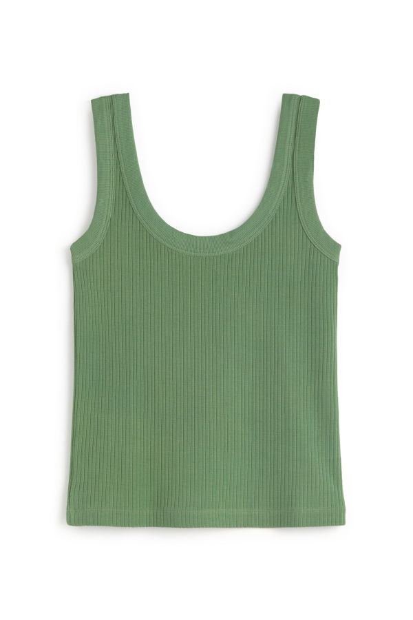 Thinking MU Julia Organic Cotton Rib Top