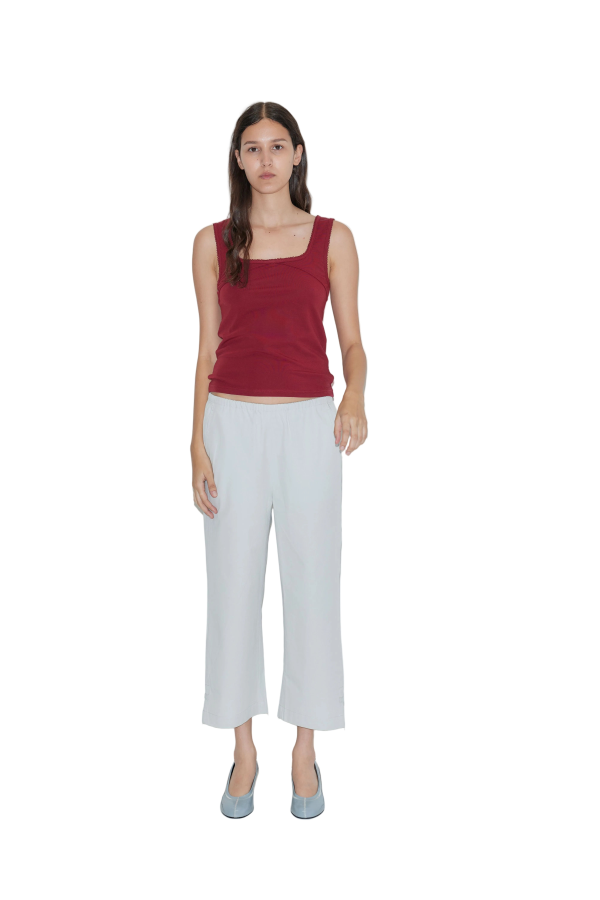 Deiji Studios Capri Pant - Baby Blue