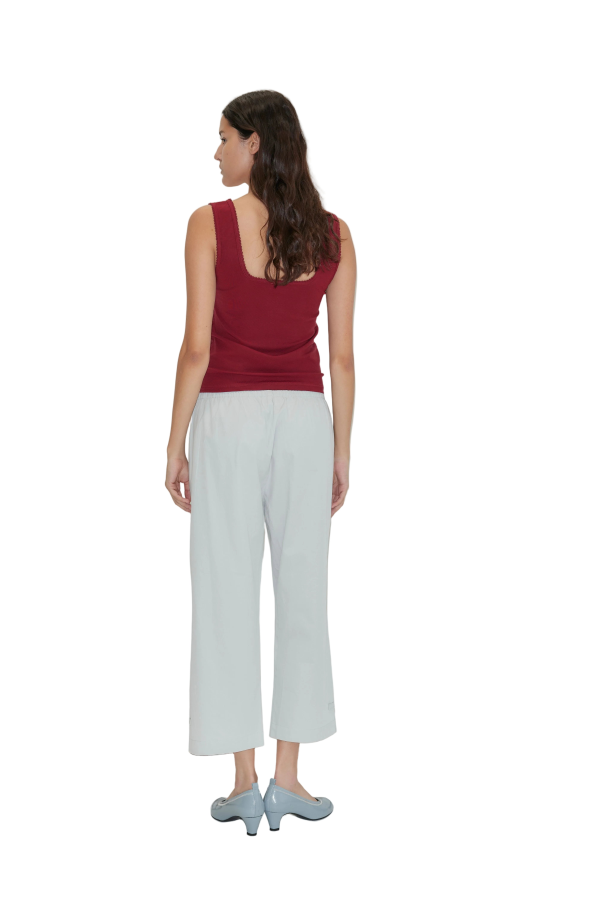 Deiji Studios Capri Pant - Baby Blue