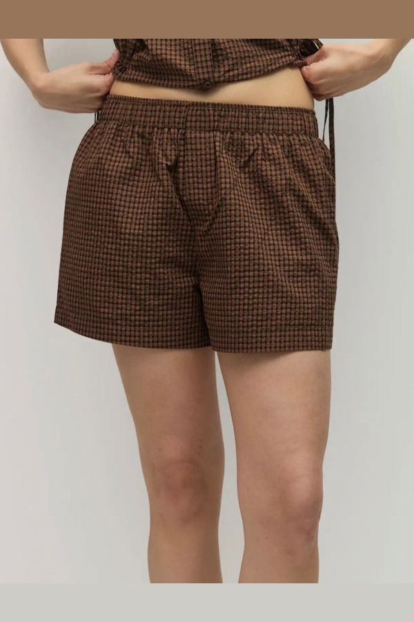 Azalea Gracie Gingham Shorts