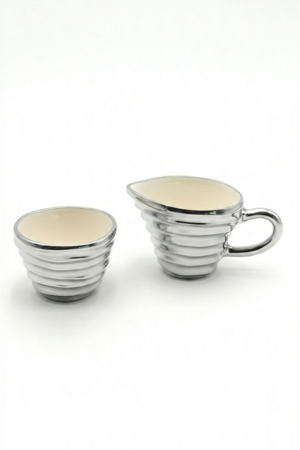Lunares Aquos Sugar and Creamer Set