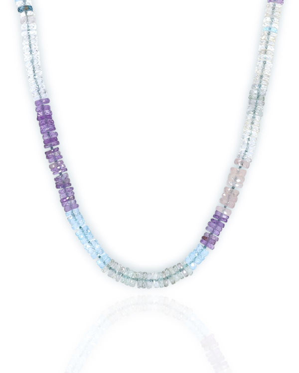 C. GRASSI Faceted Gemstone Necklace